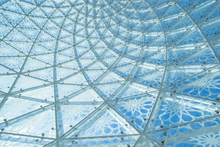 construction architecture structure glass facade