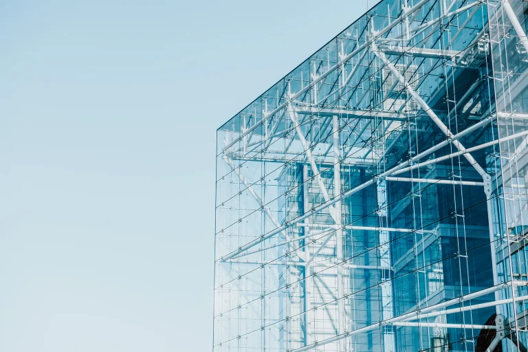 modern glass architecture wallpaper background